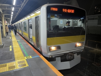 新宿駅から中野駅:鉄道乗車記録の写真