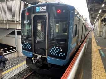 香川駅から茅ケ崎駅の乗車記録(乗りつぶし)写真