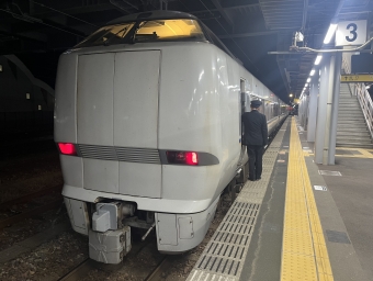 小松駅から松任駅の乗車記録(乗りつぶし)写真