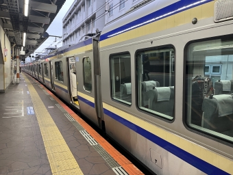 大船駅から津田沼駅の乗車記録(乗りつぶし)写真