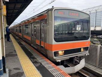 南船橋駅から新習志野駅の乗車記録(乗りつぶし)写真