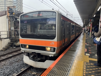 武蔵浦和駅から府中本町駅の乗車記録(乗りつぶし)写真