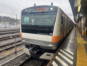 立川駅から高尾駅の乗車記録(乗りつぶし)写真