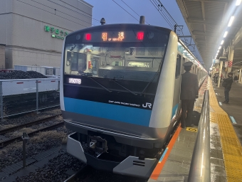桜木町駅から磯子駅の乗車記録(乗りつぶし)写真