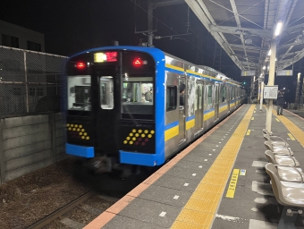 浅野駅から弁天橋駅の乗車記録(乗りつぶし)写真