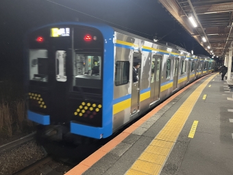 浅野駅から弁天橋駅の乗車記録(乗りつぶし)写真