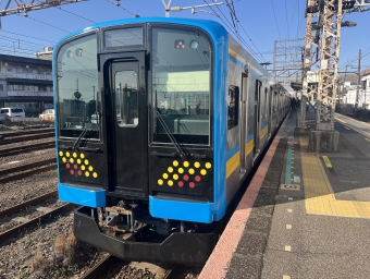 安善駅から浅野駅の乗車記録(乗りつぶし)写真