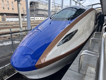 長野駅から飯山駅の乗車記録(乗りつぶし)写真