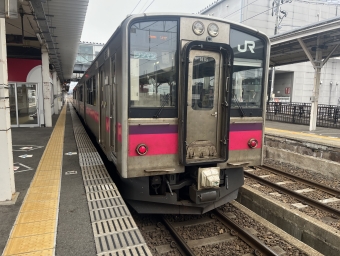 大曲駅から横手駅:鉄道乗車記録の写真