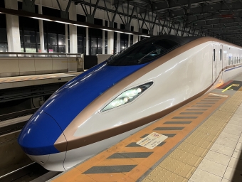 新高岡駅から富山駅の乗車記録(乗りつぶし)写真