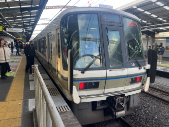 弁天町駅から西九条駅の乗車記録(乗りつぶし)写真