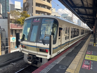奈良駅から福島駅:鉄道乗車記録の写真
