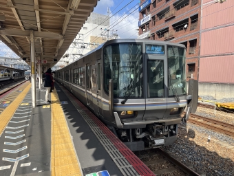 芦屋駅から尼崎駅の乗車記録(乗りつぶし)写真