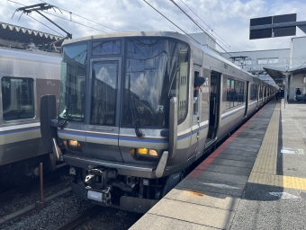 尼崎駅から山科駅の乗車記録(乗りつぶし)写真