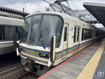 山科駅からおごと温泉駅の乗車記録(乗りつぶし)写真