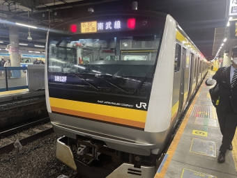 尻手駅から川崎駅の乗車記録(乗りつぶし)写真