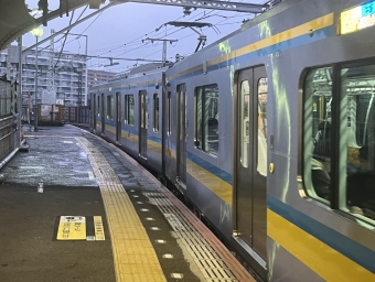 鶴見駅から国道駅の乗車記録(乗りつぶし)写真