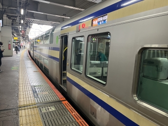 大船駅から千葉駅の乗車記録(乗りつぶし)写真