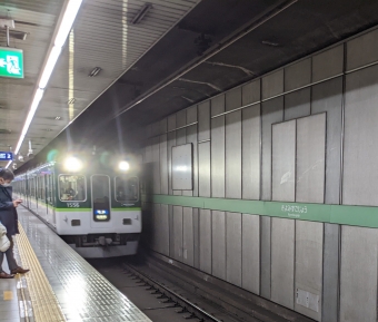 清水五条駅から伏見稲荷駅の乗車記録(乗りつぶし)写真