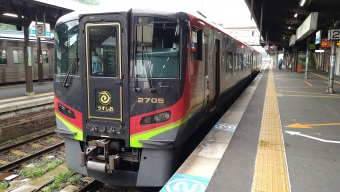徳島駅から岡山駅の乗車記録(乗りつぶし)写真