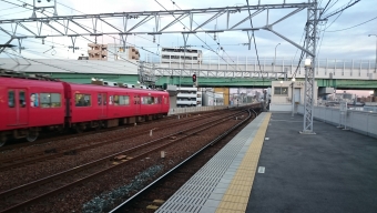 堀田駅から岩倉駅の乗車記録(乗りつぶし)写真