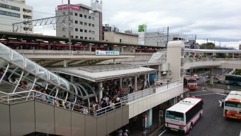 八事駅から豊田市駅の乗車記録(乗りつぶし)写真
