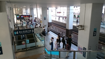 太田川駅から金山駅の乗車記録(乗りつぶし)写真