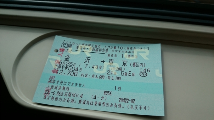 鉄道乗車記録の写真:きっぷ(11)     