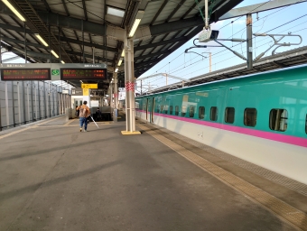 東京駅から那須塩原駅の乗車記録(乗りつぶし)写真