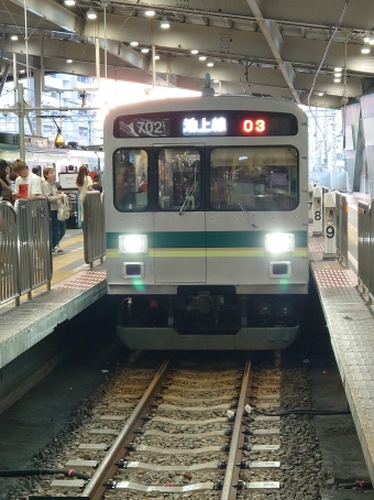 蒲田駅から五反田駅の乗車記録(乗りつぶし)写真
