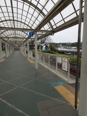 西武球場前駅から多摩湖駅の乗車記録(乗りつぶし)写真