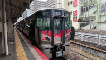 海田市駅から呉駅の乗車記録(乗りつぶし)写真