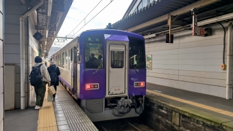 加茂駅から大河原駅の乗車記録(乗りつぶし)写真