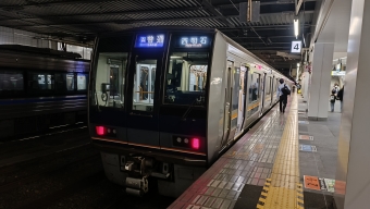 向日町駅から京都駅の乗車記録(乗りつぶし)写真