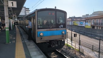 奈良駅から宇治駅の乗車記録(乗りつぶし)写真