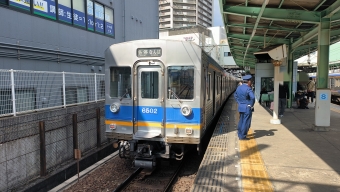 千代田駅から三国ヶ丘駅の乗車記録(乗りつぶし)写真