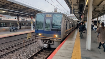 茨木駅から大阪駅の乗車記録(乗りつぶし)写真