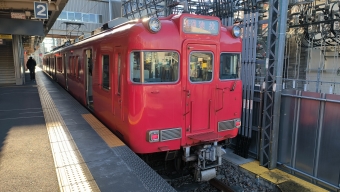 知立駅から豊田市駅の乗車記録(乗りつぶし)写真