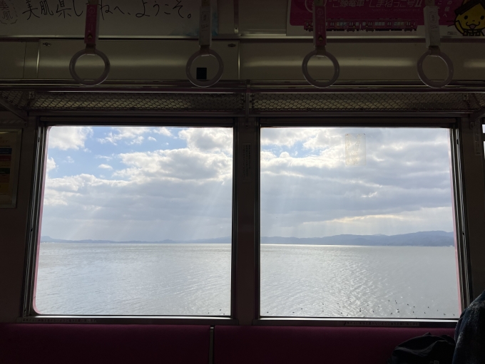 鉄道乗車記録の写真:車窓・風景(1)          「宍道湖」