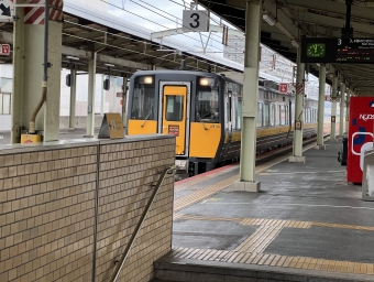 松江駅から益田駅の乗車記録(乗りつぶし)写真