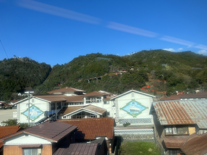 鉄道乗車記録の写真:車窓・風景(1)        「太皷谷稲成神社」
