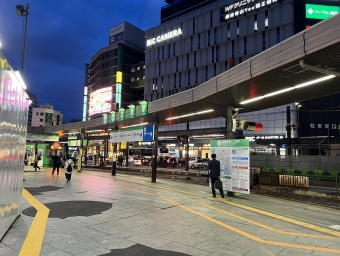 広島港（宇品）停留場から広島駅停留場の乗車記録(乗りつぶし)写真