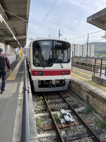 粟生駅から志染駅の乗車記録(乗りつぶし)写真