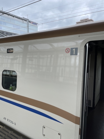 高崎駅から上毛高原駅の乗車記録(乗りつぶし)写真