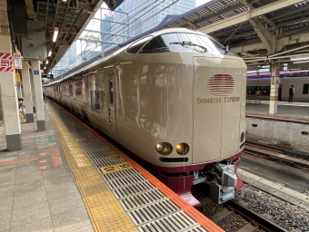 大阪駅から東京駅:鉄道乗車記録の写真