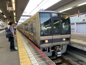 奈良駅から新大阪駅の乗車記録(乗りつぶし)写真
