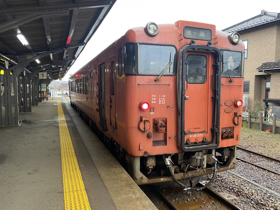 鉄道乗車記録「高岡駅から氷見駅」の写真(1) by かずきち 撮影日時:2022年12月16日