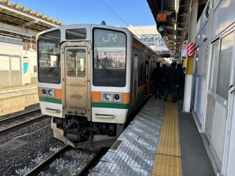 水上駅から新前橋駅:鉄道乗車記録の写真