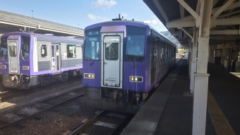 柘植駅から加茂駅の乗車記録(乗りつぶし)写真