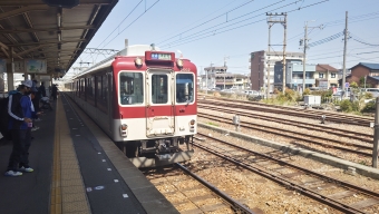 塩浜駅から江戸橋駅の乗車記録(乗りつぶし)写真